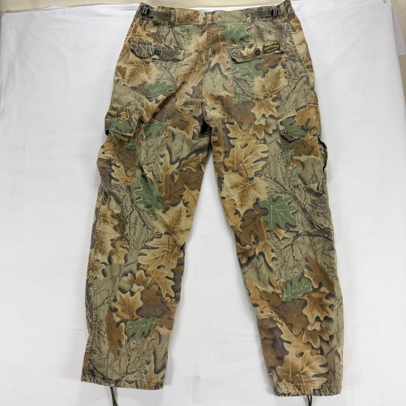 Spartan Realtree Camo Cargo Pants Mens 38x32 Leaf Pattern Hunting Tactical‎ - Picture 3 of 12